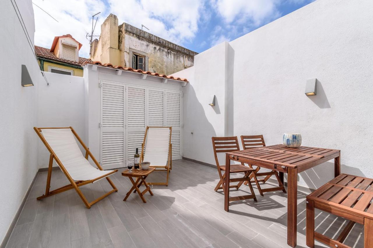 Guestready - Elegant With Private Terrace In Martires Da Patria Lejlighed Lisboa